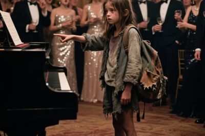 Can I Play for a Plate of Food?” The Moment a Starving 12-Year-Old Girl Sat at the Piano — and Silenced a Room Full of Millionaires…