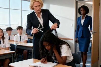 A racist teacher shaved a Black student’s head at school — and regretted it when the girl’s mother, a billionaire CEO, came to…