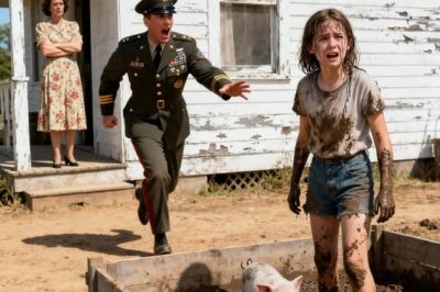 A father returns from the army to find his daughter forced to work and sleep in a pigsty by her stepmother until she is exhausted — He screams in anger…