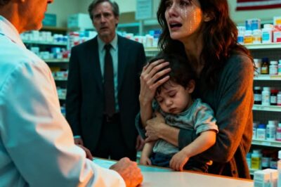 Poor mother cried because she didn’t have enough money to buy medicine for her seriously ill child – Billionaire standing behind her said: “Come with me”…