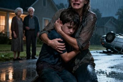 When my six-year-old son was struck by a car, my parents only laughed. As I knelt in their driveway, his blood soaking through my shirt, they refused to call 911, saying it was “too much trouble.” They saw me as weak, a failure — but they didn’t realize they’d just lost everything.