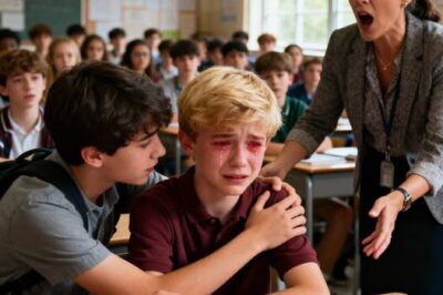 A Teacher Heard a Boy Whisper, ‘I’m Running Away Tonight—Before He Finds Me.’ What the Police Discovered Next Shocked Everyone.