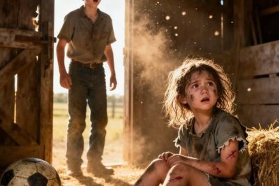 A Farm Boy Kicked His Ball Into His Dad’s Barn — What He Found Inside Changed Everything…