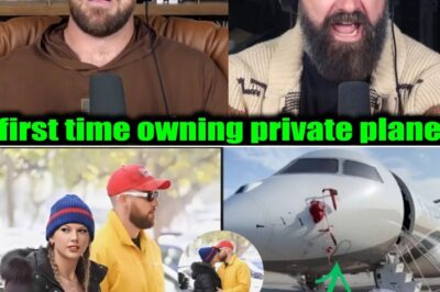 Travis Kelce Confirms Owning a Private Plane with Fiancé Taylor Swift on New Heights Podcast