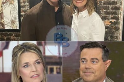 Breaking: Savannah Guthrie Ignites Today Show Set With Shocking “Theft” Accusation Against Absent Co-Host Carson Daly