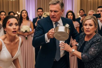 At my sister’s wedding, my parents demanded that I hand over my $450K house—the one I worked years to afford—as her wedding gift. When I refused, my father snapped, grabbed a metal cake stand, and struck me so hard that I fell into a table, injured and stunned. But then, my sister’s fiancé stepped forward and revealed a truth so shocking it destroyed everything my parents thought they knew.