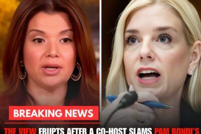 EXPLOSIVE SHOWDOWN ON ‘THE VIEW’: Co-Host Erupts, Blasts Pam Bondi’s ‘Shameful MAGA Makeover’ as Ultimate Betrayal!
