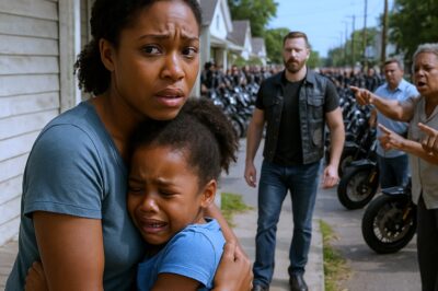 Black Girl Spent Her Last $8 Helping Hell’s Angel — Next Day 100 Bikers Brought a Life-Changing Gift