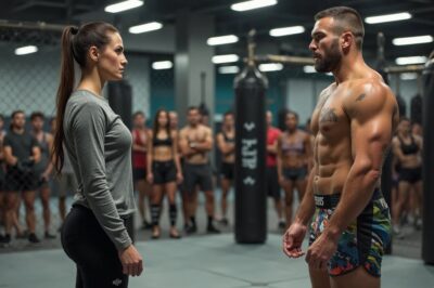 The Fighter Laughed at the Small Woman—Then She Floored Him Instantly