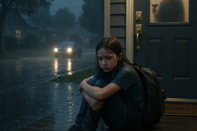 My 11-year-old daughter came home and her key didn’t fit. She spent five hours in the rain, waiting. Then my mother came out and said, “We have all decided you and your mom don’t live here anymore.” I didn’t shout. I just said, “Understood.” Three days later, my mother received a letter and went pale…