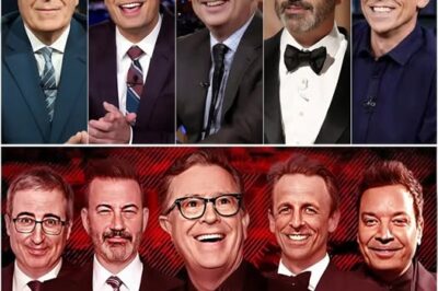 BREAKING: COLBERT, FALLON, MEYERS, OLIVER & KIMMEL UNITE — The Late-Night Alliance No One Saw Coming