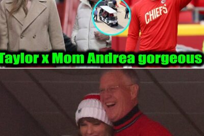Travis Kelce Lights Up as Taylor Swift and Mother Andrea Bring Christmas Cheer to Arrowhead Stadium for Chiefs vs. Colts Showdown