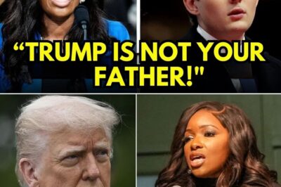 “Dignity Isn’t Inherited”: Jasmine Crockett Stuns Barron Trump and Silences the Room with Six Words That Shook a Dynasty