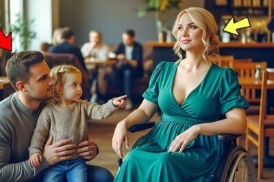 Paralyzed Woman Left Alone at Café on First Date—Then A Single Dad with a Little Girl Walked Up…