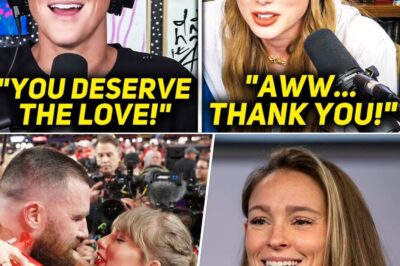 Taylor Swift Dethrones Kylie Kelce on ‘New Heights’ Podcast, Reveals New ‘Orange-Themed’ Album & The Hilarious Reason Jason Can’t Listen To It