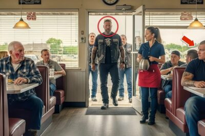 Thug Slapped an 81-Year-Old Veteran in a Diner — Then His Son Walked In With the Hells Angels
