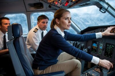 She Was Only a Passenger — But When the Plane Failed, Even the Pilots Watched Her Take Control.!