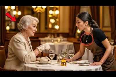 Rich Grandma Freezes When She Sees Waitress’s Necklace – Then She Starts Crying…