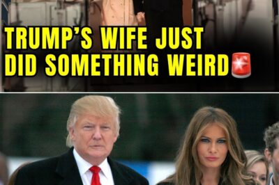Melania’s ‘Human Crutch’ Moment on Air Force One Sparks Fresh Panic Over Trump’s Hidden Health Crisis