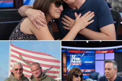 “She opened the folded paper with careful hands… and the room fell silent as Greg Gutfeld recognized it instantly. A letter he wrote as a grieving son — and when she read the words, ‘If I ever make people laugh, it will be because of him,’ Greg lowered his head and could no longer speak.”