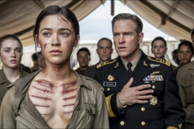 She Raised Her Shirt to Reveal the Wound — And the Admiral Fell Silent When He Saw Her Rib Scars