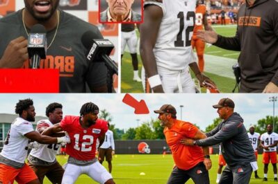 “Chaos at Practice: Shedeur Sanders and Kevin Stefanski Explode in Near–Fight That Shocked the Entire Team”