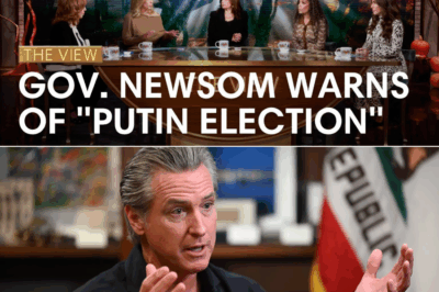 HORROR WARNING: Will There Be No More Free Elections? Newsom Sounds the Alarm as The View Panel Erupts in Chaos