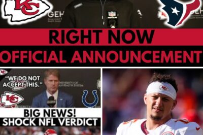 NFL Issues Final Verdict on Patrick Mahomes “Roughing” Controversy: No Fines for Colts Defenders as Chiefs Battle Through 6-6 Slump