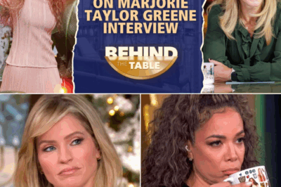 THE UNTOLD WAR INSIDE THE VIEW: Hostin Reveals the Vicious, Secret Question She BIT HER TONGUE On—And Why She Let MTG’s Hypocrisy Stand