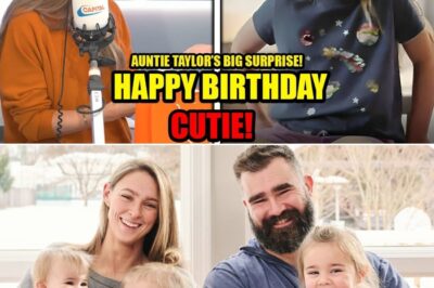 Kylie Kelce Breaks Down in Tears After Aunt Taylor Swift’s Heart-Melting Birthday Surprise for Wyatt
