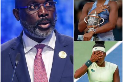 “I am also black, and I am a testament to success…” — former Liberian President George Weah emotionally shared when mentioning Coco Gauff, the 21-year-old girl considered a new symbol of strength and pride for black people. While the tennis world is still full of prejudice, Gauff has risen up strongly, courageously and with firm belief. George Weah’s words resonated like a message to the whole world that skin color is never a barrier to talent, but is the starting point for a great journey of indomitable people. Gauff was happy when she sent George a surprise gift that made George emotional and proud…