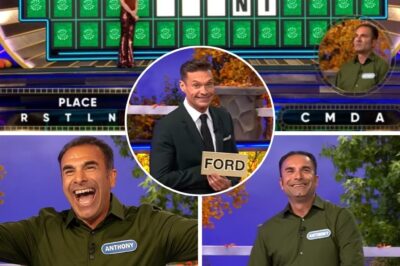 “UNPRECEDENTED! — AUDIENCE SUDDENLY BECOME ‘KING OF THE GAME,’ RUSHING ON STAGE TO HELP PLAYER SOLVE CROSSWORD PUZZLE AND WIN THE CAR!” The atmosphere in Wheel of Fortune exploded. A moment that seemed only possible in a movie: a teacher sitting in the audience was suddenly invited on stage to help the player — and everything changed in the blink of an eye. Without many guesses, they solved the entire crossword at a speed that left the entire studio speechless. Pat Sajak stood frozen, Ryan Seacrest couldn’t believe his eyes, and the audience screamed like they were watching the World Cup final. The next second, the car victory bell rang — turning the teacher who had just come to watch for fun into an unprecedented legend of the game.