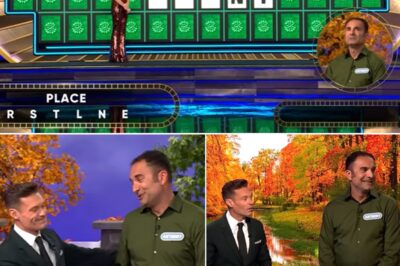 A Stunning Twist on ‘Wheel of Fortune’ Unfolds as a Contestant’s Beloved Teacher Returns in an Emotional, Unscripted Reunion That No One Saw Coming What started as an ordinary night on Wheel of Fortune turned into pure television magic when a former contestant — a teacher who once won a car on the show — suddenly appeared to surprise her former student mid-game. The studio erupted with cheers, Pat Sajak was visibly emotional, and the audience couldn’t believe what they were witnessing. Fans are calling it “the most beautiful and unpredictable moment in Wheel of Fortune history,” a rare blend of nostalgia, joy, and heart that reminded everyone why the show still captures millions of hearts after all these years.