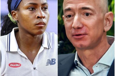 “Wake up, Jeff.” 🔴Coco Gauff suddenly announced that she would withdraw all advertising contracts and business partnerships from Amazon, criticizing the relationship between Jeff Bezos and Trump. This statement quickly became an ultimatum that silenced both Bezos and the public. “You support Trump, you support hatred. I cannot be a part of that,” Coco Gauff declared on her personal blog. Bezos, unable to react, was only surprised by this uncompromising decision. Immediately, Trump fired back at Truth Social, calling Coco Gauff “The Disaster of Sports”. But Coco Gauff was not deterred. She continued to respond with 8 short words that silenced Trump, and social networks exploded in support of Coco Gauff.