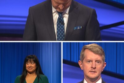 “STUDIO STUNNING!” — Ken Jennings BLUSHES ON LIVE After A CLUE That Has Outraged the Entire Fanbase: Pressure Explodes, Forcing Him to APOLOGIZE PERSONALLY! A seemingly harmless question on Jeopardy! sparked a storm of anger online. Just minutes after airing, comments exploded, and a hashtag demanding an explanation trended at the top. Ken stood in the middle of the studio, remained silent for a few seconds — then bowed his head and apologized, leaving the entire audience speechless. What was in that clue that made millions of people “go crazy”?