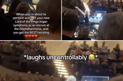 “Laughter in the Hall of Echoes” — When Anna Lapwood Turned the Elbphilharmonie into Middle-earth’s Happiest Accident It began with laughter — not applause, not reverence, but laughter.