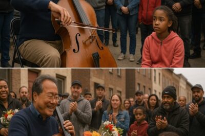 The Letter Was Written In Careful, Childlike Script: “I Love Your Cello, But I’ll Never Have Enough Money To Hear You In A Concert Hall.” It Found Its Way To Yo-Yo Ma’s Hands, And A Week Later, He Was Standing At The Gate Of A Crumbling Apartment Block In A Poor Neighborhood. No Stage, No Lights — Just Him, His Cello, And A Circle Of Curious Neighbors Gathering. Without A Word, He Drew The Bow Across The Strings, Letting The First Notes Of Bach’s Prelude Drift Into The Evening Air. Children Sat Cross-Legged On The Pavement; Mothers Stood In Doorways, Still Holding Laundry Baskets. The Music Wrapped Around The Street Like A Warm Coat Against The Cold. When The Last Note Faded, The Little Girl Stepped Forward, Eyes Shining, And Whispered, “Now I Know What It Feels Like.”