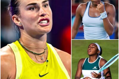 SHOCKING THE TENNIS VILLAGE AT THE WTA FINALS, Aryna Sabalenka caused a media frenzy when she made an 11-word statement challenging Coco Gauff right after the pre-match practice session. Sabalenka was said to have confidently asserted that she knew every shot and every stroke of Coco, claiming that her opponent was “not on the same level, how could he beat the world number 1 player LIKE HER”. This rumor immediately created an earthquake, causing social media to explode with fierce debate about her arrogance, her proud attitude mixed with a bit of suffocating defiance. In just a few hours, Coco responded with 15 words, causing a wave of discussion to spread, drawing the entire fan community into an unprecedented emotional vortex, waiting for a fiery confrontation to explode right at the fateful match.
