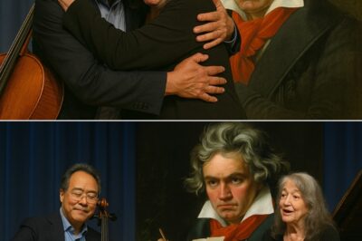 In a rare and unforgettable evening, Yo-Yo Ma and Martha Argerich performed a full tribute to Beethoven, playing his complete cello-piano sonatas while weaving stories of the composer’s extraordinary life. Sources backstage reveal the performance was both intimate and monumental, with each note echoing through the hall as the audience hung on every word of the anecdotes. Spectators reported being moved to tears, laughter, and awe as music and storytelling intertwined seamlessly, creating a living portrait of genius. Social media exploded with clips and reactions, praising the artists’ brilliance and the emotional depth of the tribute. Insiders hint at spontaneous improvisations that made the performance feel uniquely personal and irreplaceable. Critics called it a once-in-a-lifetime masterclass in artistry, narrative, and human connection. Fans around the world flooded online comments, declaring it an extraordinary experience that transcended traditional concerts.