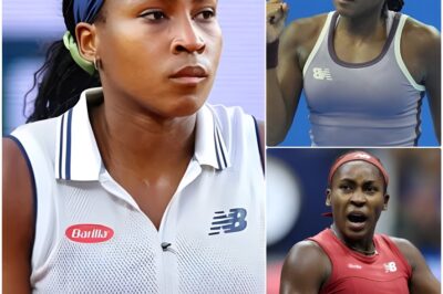 Gauff did not leave, did not scream, did not throw anything into the stands. She just carefully put her racket down on the court, after the vulgar criticism in Saudi Arabia. “She is just a black player who does not deserve such respect…” the crowd shouted loudly, they booed loudly, the more silent Gauff was, the more they attacked. It seemed like a simple matter, but it had escalated to this level. Less than 25 minutes after the latest decision was made by the Sports Federation, an unprecedented precedent in sports…