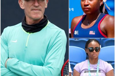 5 MINUTES AGO: Tears streaming down, Coco Gauff’s mother shouted: “My daughter is a treasure, how dare you turn your back?!” She revealed that her daughter was touched beyond limits by her former coach Brad Gilbert. He used his status as a former coach to enter Gauff’s private practice room and… led to a fierce lawsuit worth 10 million dollars. The scary story shocked the entire sports world, dividing it into two fierce factions. The truth behind it makes you think!