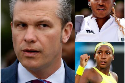 “‘PAY OR FACE ME IN COURT!’ — Coco Gauff slaps Pete Hegseth and the network with a $60 million lawsuit after a shocking live TV clash that left viewers stunned, after Pete Hegseth publicly mocked Coco Gauff, calling her “a young, backward athlete pretending to be an eco-warrior.” Coco reacted exactly as fans expected: calm, sharp, and extremely composed. Not saying a word, the entire studio fell silent when she finished. Hegseth was unfazed, his arrogance only growing, less than 25 minutes later Gauff’s legal team came down with a 12-word ultimatum that rocked Hegseth’s reputation…