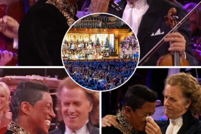 VIDEO: “You always say music brings the world together—tonight, we witnessed a revolution.” Under the bright lights of Maastricht, musical history was rewritten as Jermaine Jackson and André Rieu launched into a mesmerizing, genre-bending performance of “When the Rain Begins to Fall.” The bizarre fusion of Motown and classical sent shockwaves through the crowd of 14,000, leaving some in tears, others in awe, as disco met waltz in the most unexpected comeback of the decade. Critics called it “a beautiful disaster”—but fans said it was the most explosive live moment since Queen’s performance at Live Aid. And when Jermaine shouted, “This is for Michael!” before the final chorus, the crowd went wild.