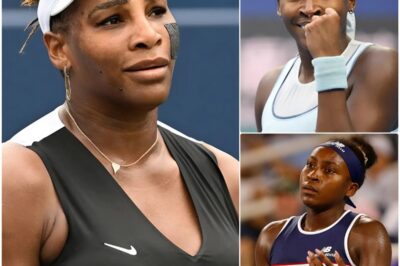 “SHUT UP! WHO DO YOU THINK YOU ARE TO TALK TO ME LIKE THAT?” The studio froze as Coco Gauff went on a rampage; every word she said felt like a punch, silencing any criticism. It all came to a head when tennis legend Serena Williams publicly criticized her for her mistakes right after the 2025 WTA Finals. And it didn’t stop there: public opinion in her own country, the United States, turned against her, putting her at the center of a storm of criticism. But instead of bowing her head, Gauff put the microphone down on the table, raised her head, and responded in a calm but sharp voice, capturing everyone’s attention. Sky Sports panicked and issued an urgent statement, but what she said next forced everyone to rethink the whole damn thing once and for all.