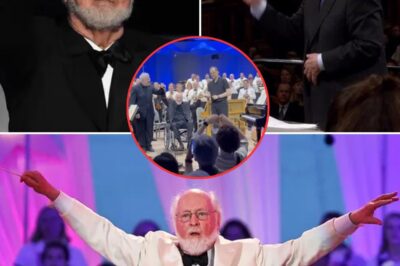 At 93, John Williams premiered his first-ever piano concerto at Tanglewood with the Boston Symphony Orchestra, conducted by Andris Nelsons and performed by Emanuel Ax. Known for scoring Hollywood blockbusters, Williams ventured into a new musical realm, blending jazz influences from Art Tatum, Bill Evans, and Oscar Peterson into a daring, intricate composition. Wheeled onto the stage, he received a standing ovation, clasping hands with Ax and Nelsons as the audience erupted. Described as “the hardest thing I’ve ever done,” the piece marks a historic milestone, proving that creativity and genius only grow stronger with age.