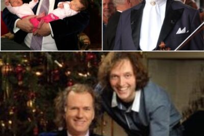 Behind the dazzling waltzes and golden spotlight, André Rieu carries a secret far more tender than any melody — a hidden ritual that binds him to his grandchildren across oceans. Each night before stepping onto the stage, he listens to their recorded lullabies and laughter through a discreet earpiece, a promise whispered in the dark that fuels his music with love. And when the applause fades, his encore is not for the crowd but for them — a quiet vow kept until he returns home.