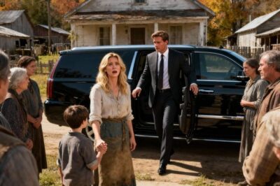 I raised my son alone for ten long years while the whole village laughed at me — until one morning, a convoy of luxury cars pulled up to my house… and the man who stepped out left everyone speechless.