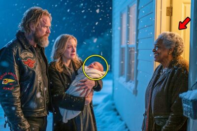 Black Woman Shelters a Freezing Hells Angel’s Family for 1 Night, Days Later Dozens of Bikers Arrive