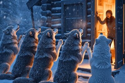 Five Frozen Wolves Beg Omega to Enter the House. She’s Shocked by What Happens Next