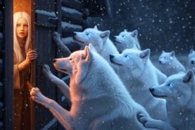 20 Wolves Scratched at Her Door During the Blizzard — The Omega Had No Idea One Was the Alpha King